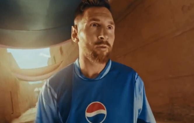 梅西、小罗，百事可乐2022世界杯广告宣传片